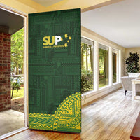 Samoa SUP Door Cover Samoan Motif Patterns - Polynesian Pride