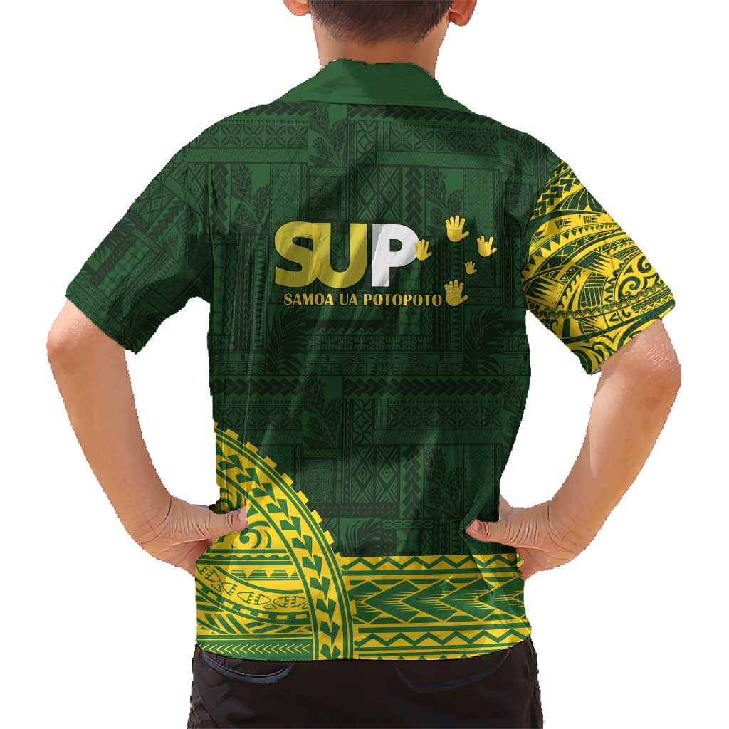 Samoa SUP Hawaiian Shirt Samoan Motif Patterns - Polynesian Pride