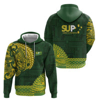 Samoa SUP Hoodie Samoan Motif Patterns - Polynesian Pride