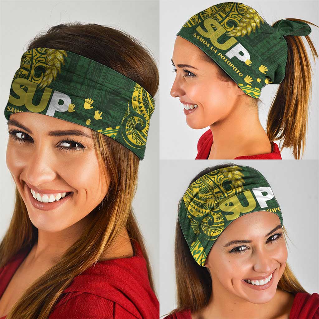 Samoa SUP Neck Gaiter Samoan Motif Patterns - Polynesian Pride
