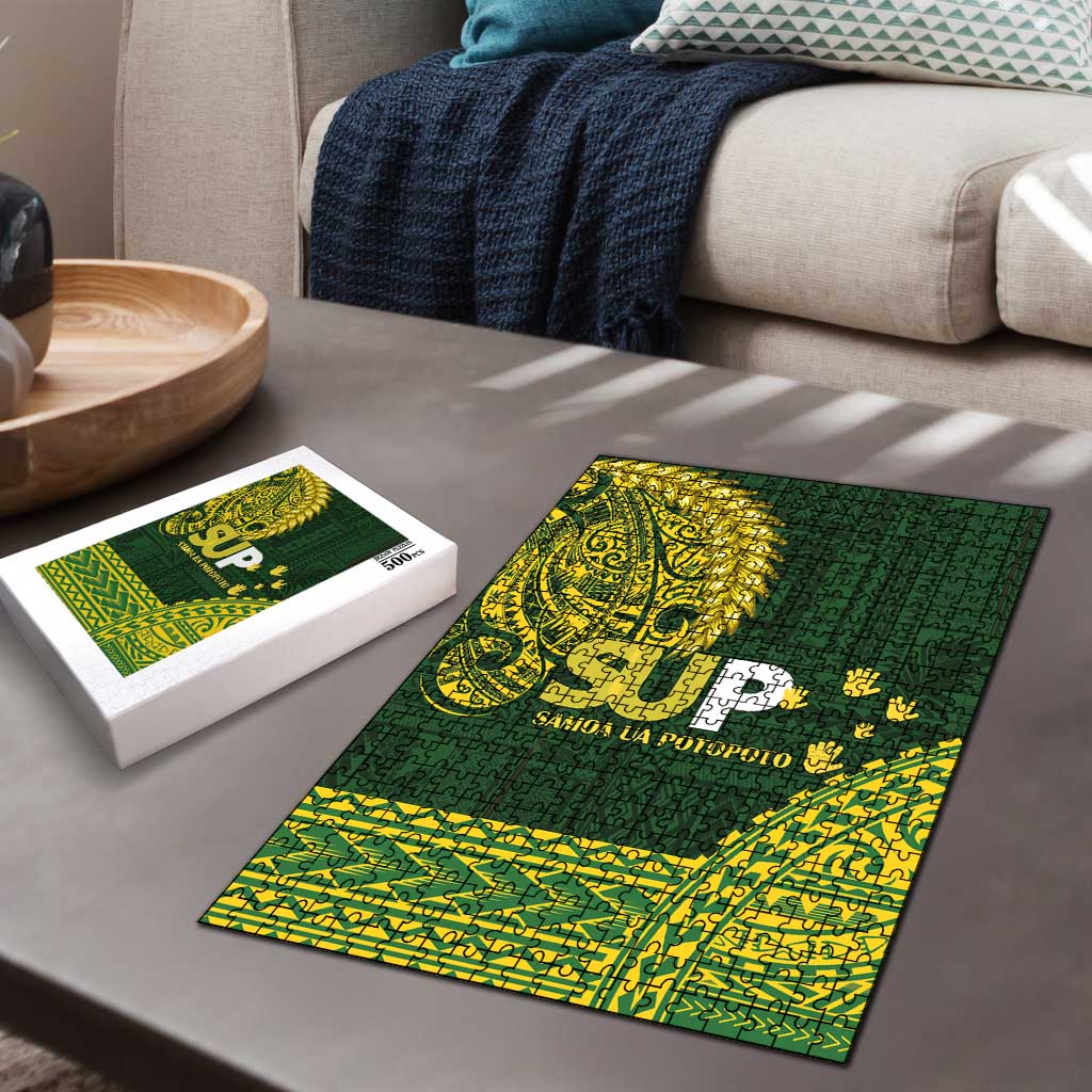 Samoa SUP Puzzle Samoan Motif Patterns - Polynesian Pride