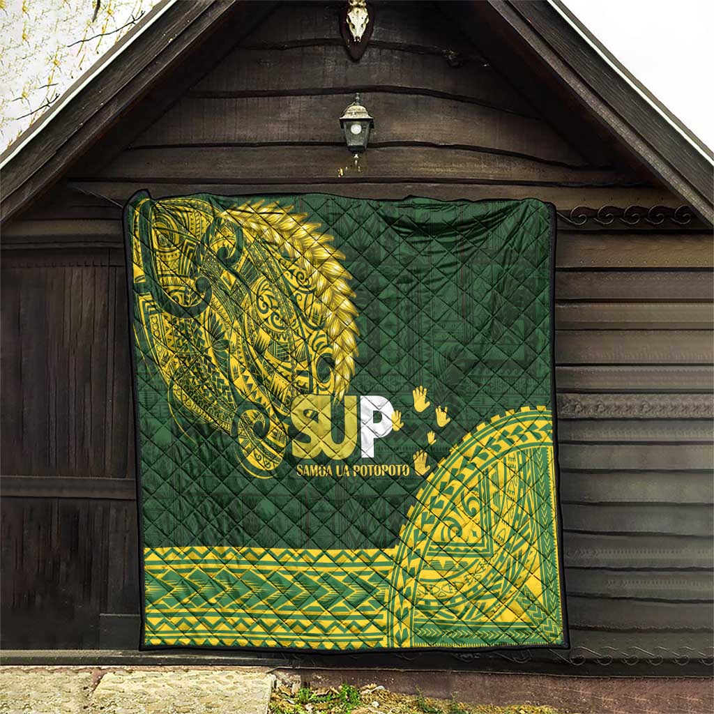 Samoa SUP Quilt Samoan Motif Patterns - Polynesian Pride
