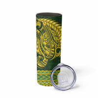 Samoa SUP Skinny Tumbler Samoan Motif Patterns - Polynesian Pride
