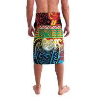 Personalised Torba PNG Day Lavalava Oro Tapa Pattern - Polynesian Pride