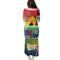 Personalised Torba PNG Day Puletasi Oro Tapa Pattern - Polynesian Pride