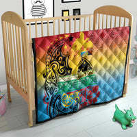 Personalised Torba PNG Day Quilt Oro Tapa Pattern - Polynesian Pride