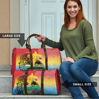 Personalised Torba PNG Day Travel Bag Oro Tapa Pattern - Polynesian Pride