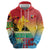 Personalised Torba PNG Day Zip Hoodie Oro Tapa Pattern - Polynesian Pride