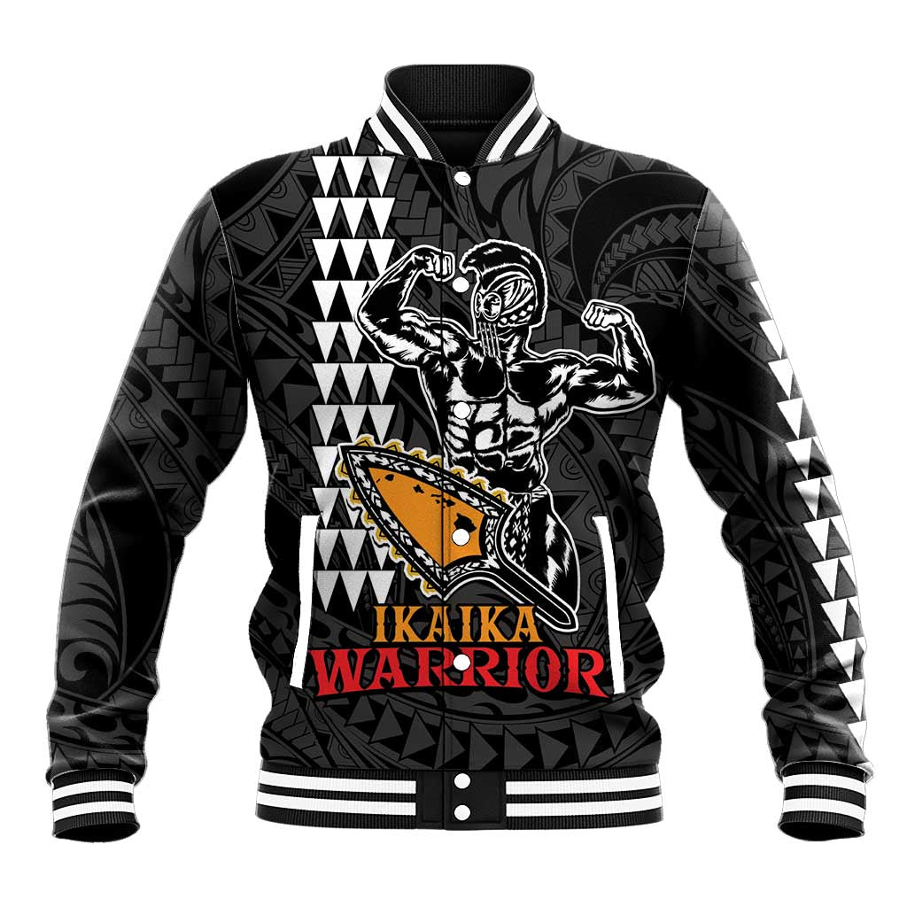 Aloha Spirit Ikaika Warrior Helmet Baseball Jacket
