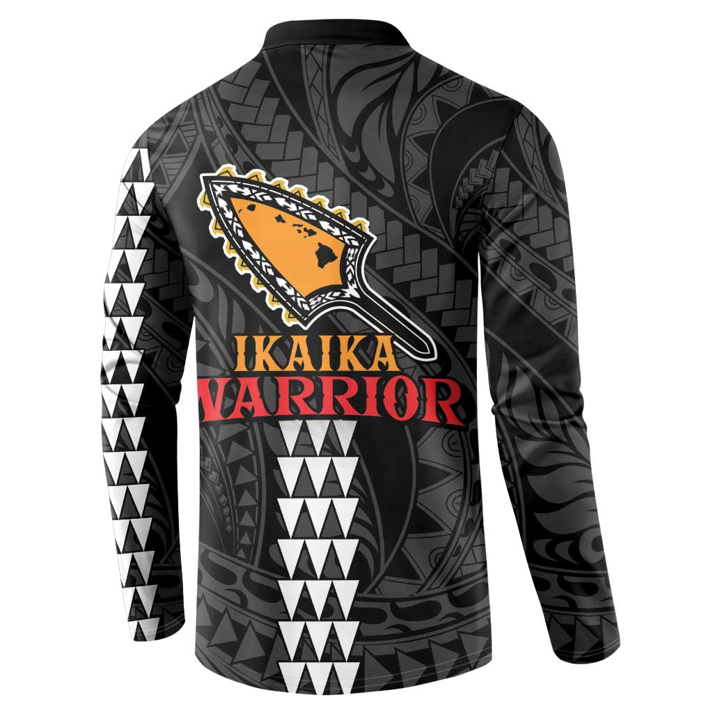 Aloha Spirit Ikaika Warrior Helmet Button Sweatshirt