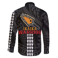 Aloha Spirit Ikaika Warrior Helmet Family Matching Mermaid Dress and Hawaiian Shirt