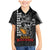 Aloha Spirit Ikaika Warrior Helmet Family Matching Mermaid Dress and Hawaiian Shirt