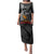Aloha Spirit Ikaika Warrior Helmet Family Matching Puletasi and Hawaiian Shirt