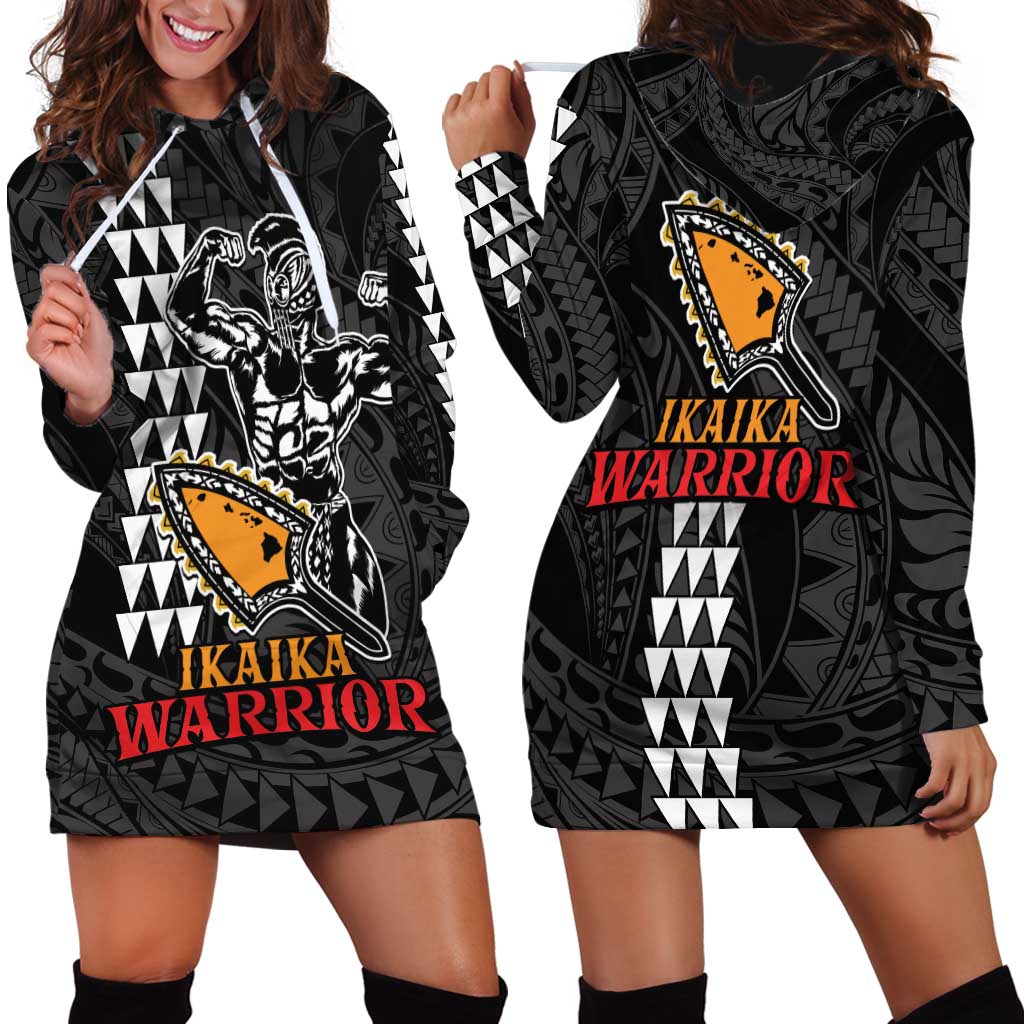 Aloha Spirit Ikaika Warrior Helmet Hoodie Dress