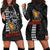 Aloha Spirit Ikaika Warrior Helmet Hoodie Dress