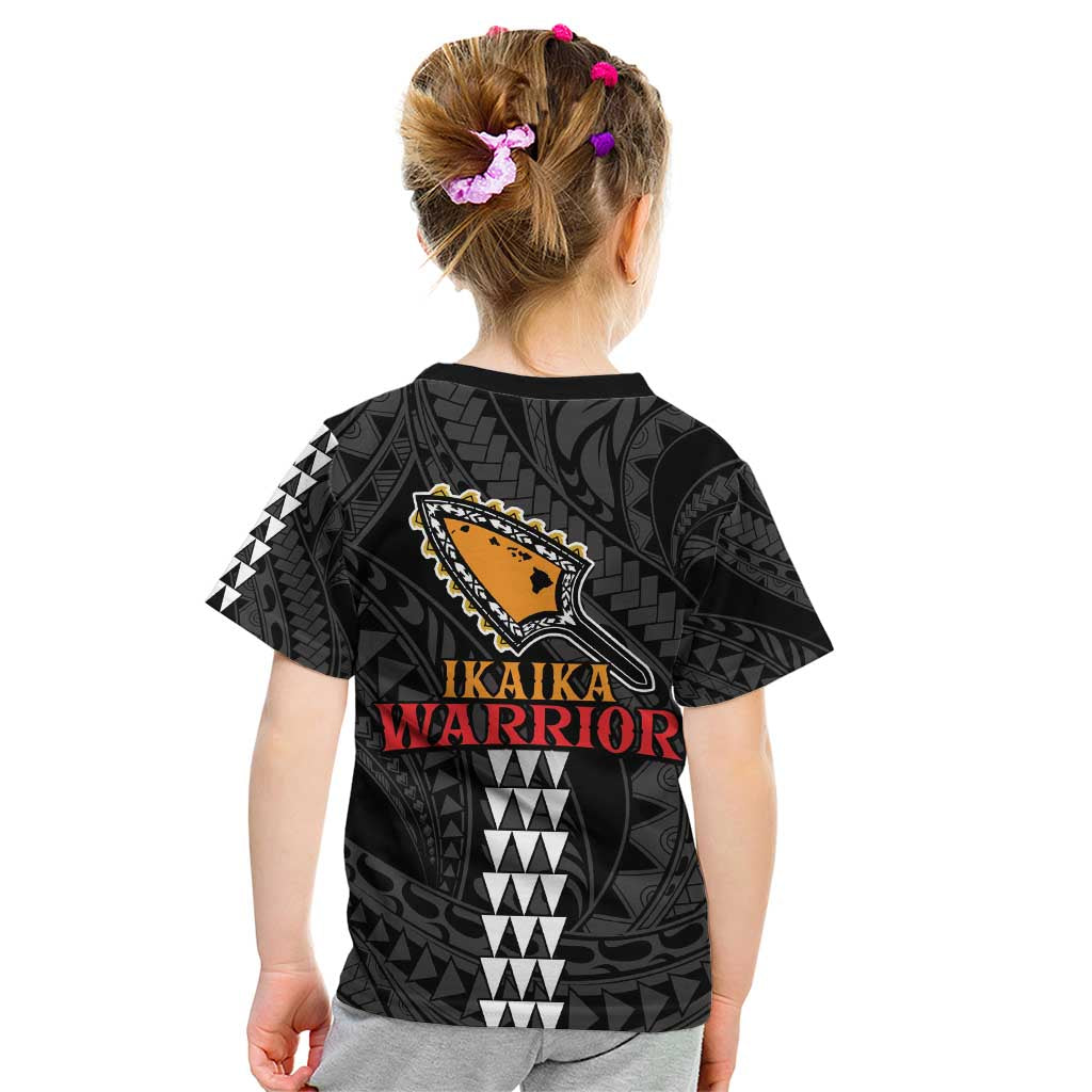 Aloha Spirit Ikaika Warrior Helmet Kid T Shirt
