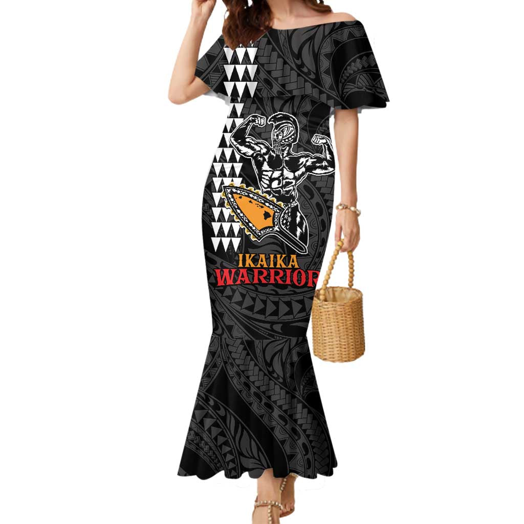 Aloha Spirit Ikaika Warrior Helmet Mermaid Dress