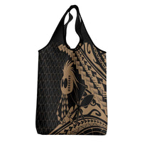 Ikaika Hawaiian Mythic Koa Tribal Warrior Grocery Bag