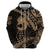 Ikaika Hawaiian Mythic Koa Tribal Warrior Hoodie