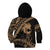 Ikaika Hawaiian Mythic Koa Tribal Warrior Kid Hoodie