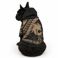 Ikaika Hawaiian Mythic Koa Tribal Warrior Pet Hoodie LT9 - Polynesian Pride