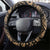 Ikaika Hawaiian Mythic Koa Tribal Warrior Steering Wheel Cover