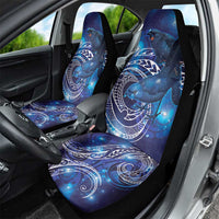North Island Kokako and South Island Kokako Car Seat Cover New Zealand Native Bird with Galaxy Vibe LT9 - Polynesian Pride