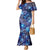 North Island Kokako and South Island Kokako Family Matching Mermaid Dress and Hawaiian Shirt New Zealand Native Bird with Galaxy Vibe