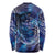 North Island Kokako and South Island Kokako Long Sleeve Shirt New Zealand Native Bird with Galaxy Vibe