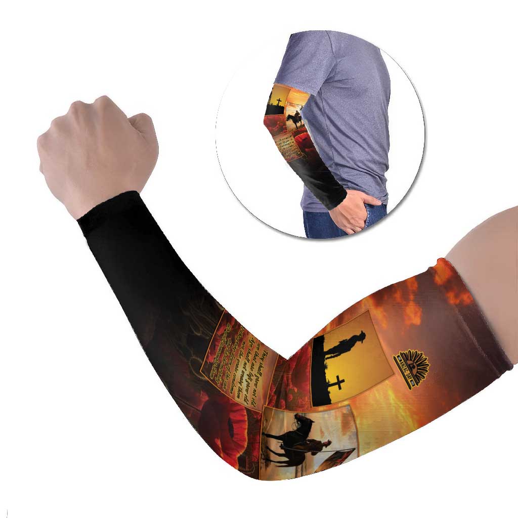 ANZAC Day Film Reel Lest We Forget Arm Sleeves Australia NZ Memorial