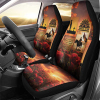 ANZAC Day Film Reel Lest We Forget Car Seat Cover Australia NZ Memorial