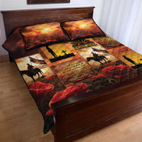 ANZAC Day Film Reel Lest We Forget Quilt Bed Set Australia NZ Memorial