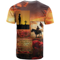 ANZAC Day Film Reel Lest We Forget T Shirt Australia NZ Memorial