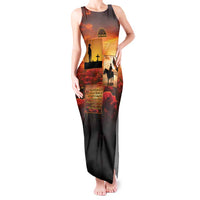 ANZAC Day Film Reel Lest We Forget Tank Maxi Dress Australia NZ Memorial