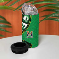 Personalised Cook Islands ANZAC 1915-2026 Filmstrip 4 in 1 Can Cooler Tumbler Lest We Forget 25 April LT9 - Polynesian Pride