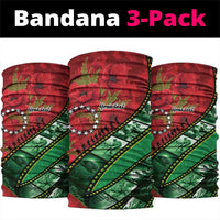 Personalised Cook Islands ANZAC 1915-2026 Filmstrip Neck Gaiter Lest We Forget 25 April