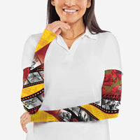 Personalised Niue ANZAC 1915-2026 Filmstrip Arm Sleeves Lest We Forget 25 April