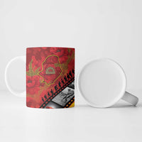 Personalised Niue ANZAC 1915-2026 Filmstrip Ceramic Mug Lest We Forget 25 April