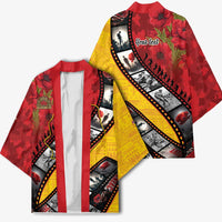 Personalised Niue ANZAC 1915-2026 Filmstrip Kimono Lest We Forget 25 April