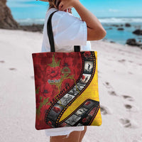 Personalised Niue ANZAC 1915-2026 Filmstrip Tote Bag Lest We Forget 25 April