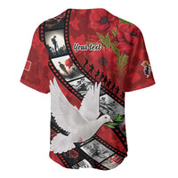 Personalised Tonga ANZAC 1915-2026 Filmstrip Baseball Jersey Lest We Forget 25 April