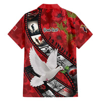Personalised Tonga ANZAC 1915-2026 Filmstrip Family Matching Summer Maxi Dress and Hawaiian Shirt Lest We Forget 25 April LT9 - Polynesian Pride