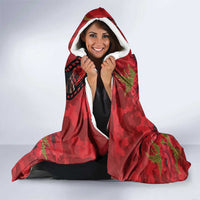 Personalised Tonga ANZAC 1915-2026 Filmstrip Hooded Blanket Lest We Forget 25 April
