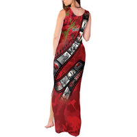 Personalised Tonga ANZAC 1915-2026 Filmstrip Tank Maxi Dress Lest We Forget 25 April
