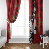 Personalised Tonga ANZAC 1915-2026 Filmstrip Window Curtain Lest We Forget 25 April