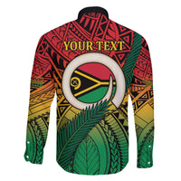 Personalised Vanuatu Yumi 44th Indipendens Dei Family Matching Mermaid Dress and Hawaiian Shirt Vanuatuan Broad Tusk with Polynesian Tribal LT9 - Polynesian Pride