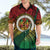 Personalised Vanuatu Yumi 44th Indipendens Dei Hawaiian Shirt Vanuatuan Broad Tusk with Polynesian Tribal