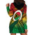 Personalised Vanuatu Yumi 44th Indipendens Dei Hoodie Dress Vanuatuan Broad Tusk with Polynesian Tribal