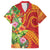 Polynesian Tribal Flower Tattoo Hawaiian Shirt Special Vermilion Vibe