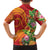 Polynesian Tribal Flower Tattoo Hawaiian Shirt Special Vermilion Vibe